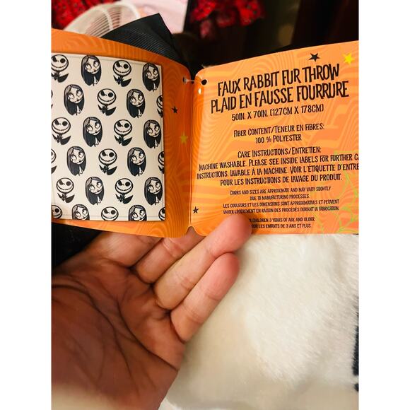 Nightmare before Christmas Sally and Jack Skellington faux rabbit - Picture 5 of 5